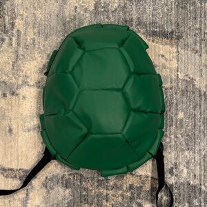 Green Turtle Shell Backpack